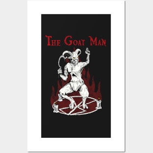 The Goat man Stick Posters and Art